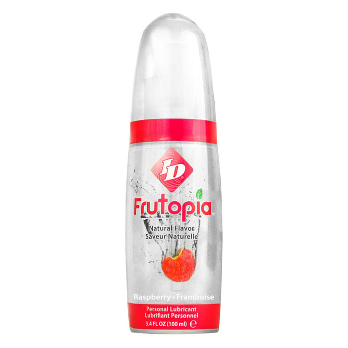 ID Frutopia Natural Flavored Lubricants - Raspberry - 3.4 oz.