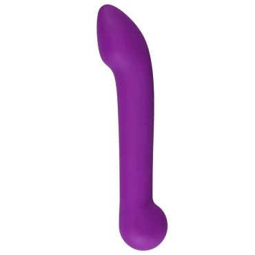 Double Delight Purple Silicone Dual-Sided Dildo - 7.5 Inch