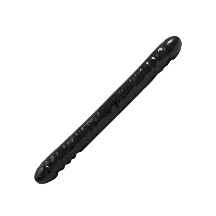 Double Header 18" - Veined - Black