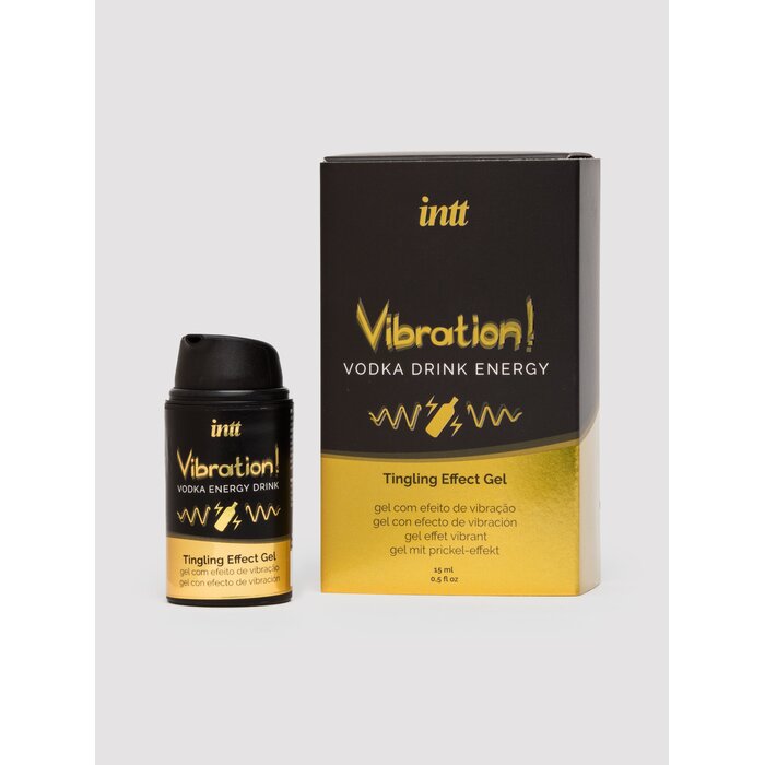 Intt Vibration Tingling Effect Gel Vodka 15ml