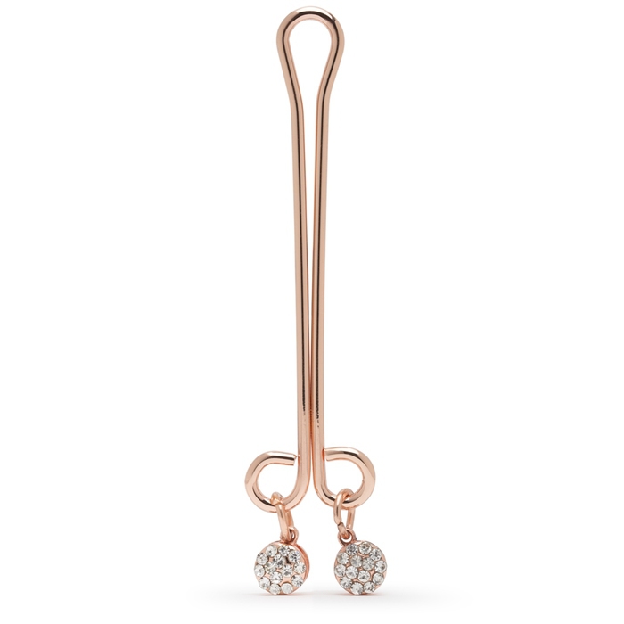 Entice Rose Gold Crystal Clitoral Pleasure Clip