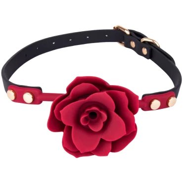 Kiss From A Rose Silicone Vented Ball Gag