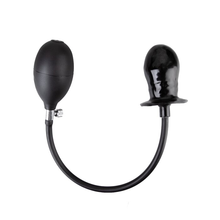 Moulded Rubber Pump-Up Butt Plug Small