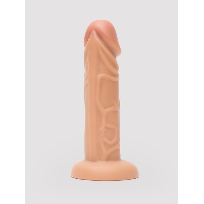 Lifelike Lover Basic Realistic Suction Cup Dildo 6 Inch - Flesh Tan