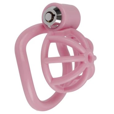 Doll’s House Pink Plastic Micropenis Chastity Cage