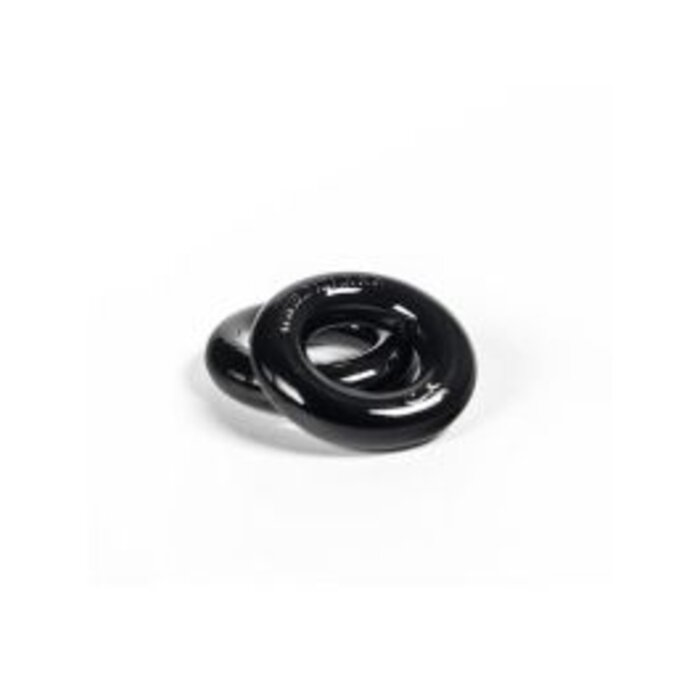 Zizi Top Cock Ring (Pair) - Black