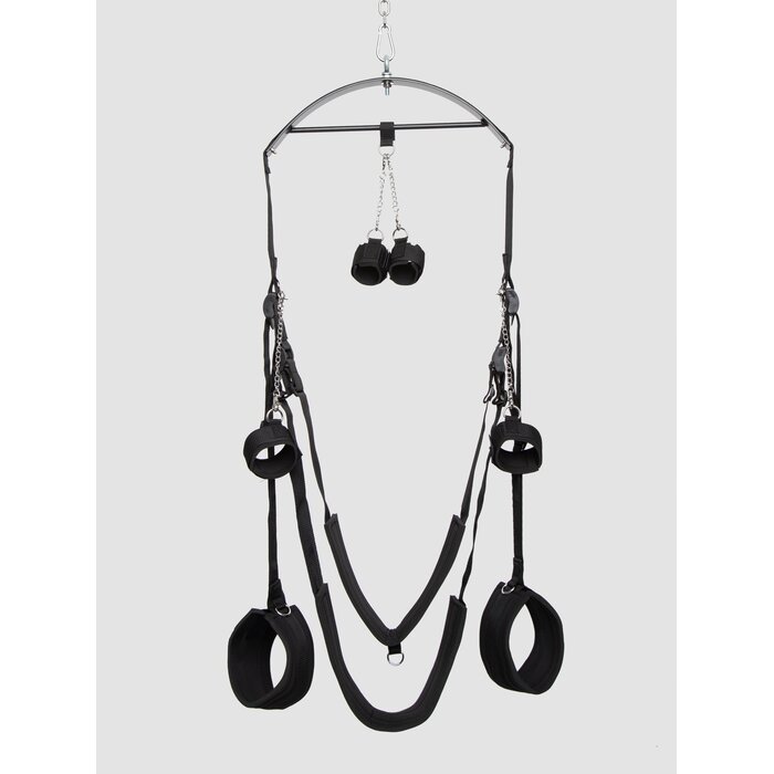 DOMINIX Deluxe Fantasy Bondage Swing - Black