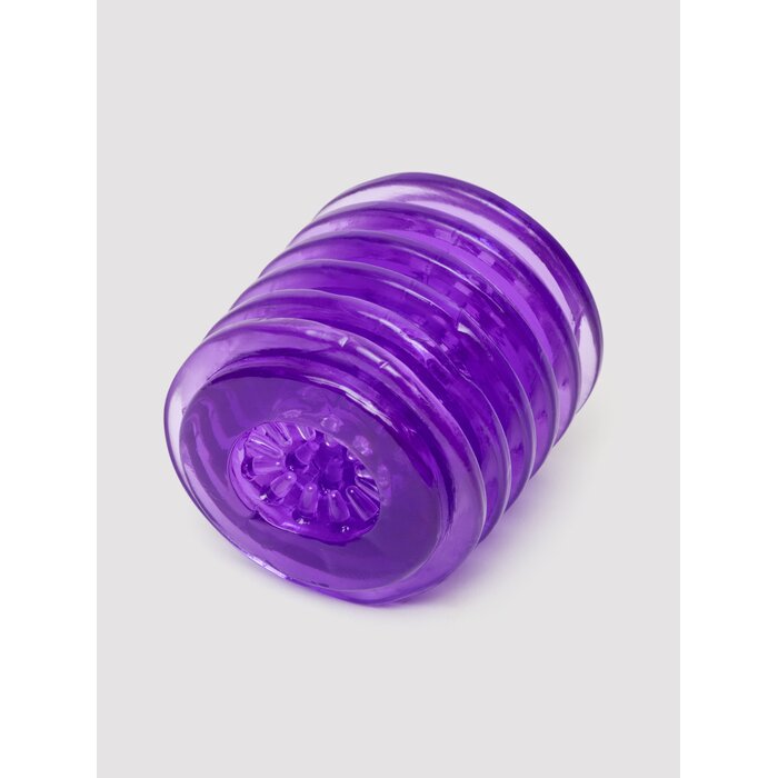 Lovehoney Head Master Purple Double Texture Blow Job Stroker - Purple