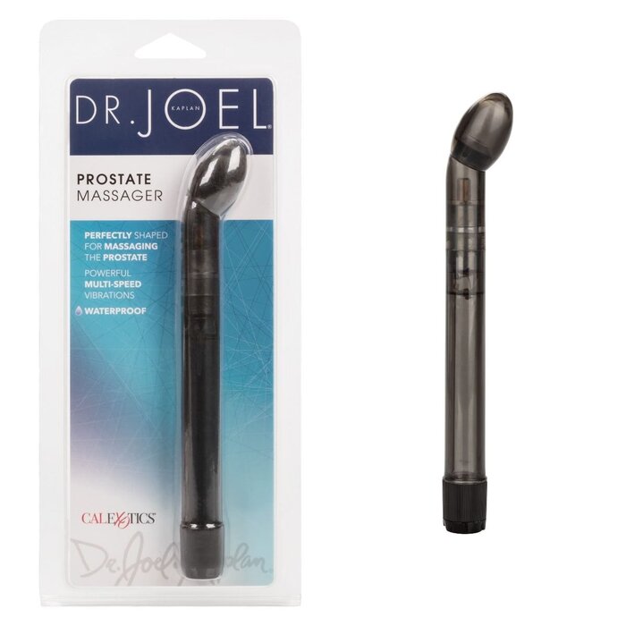 CalExotics Dr. J Prostate Massager: 6.7" Curved Silicone Stimulator