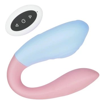 Dual-Buzz Clit & G-Spot Remote Rechargeable Couple's Vibe