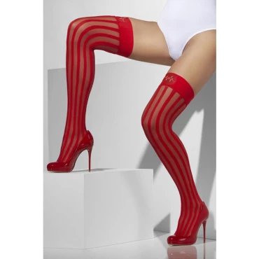 Risqué Remedy Naughty Nurse Hold Up Stockings