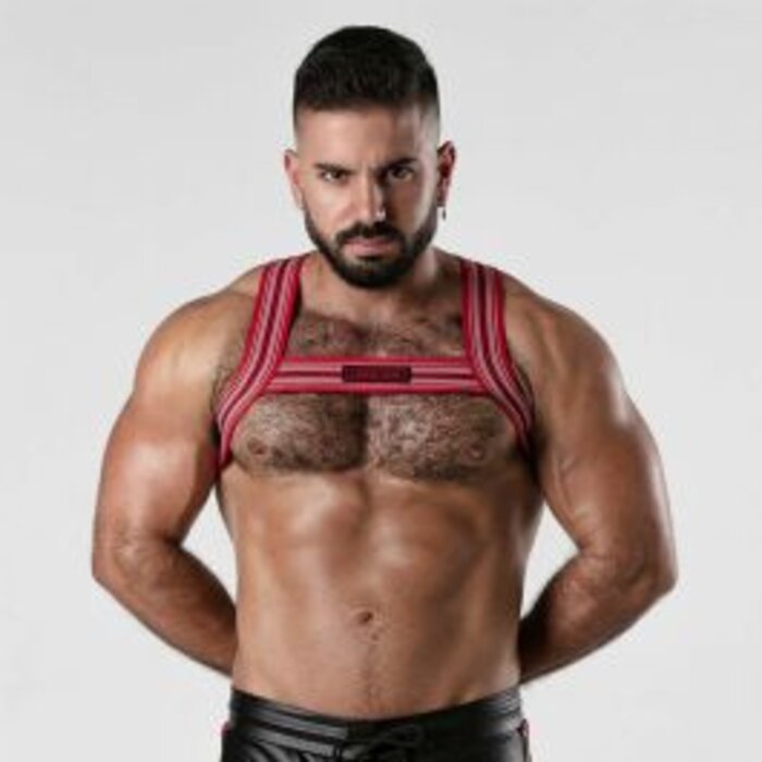 Locker Gear Backroom Harness - Red