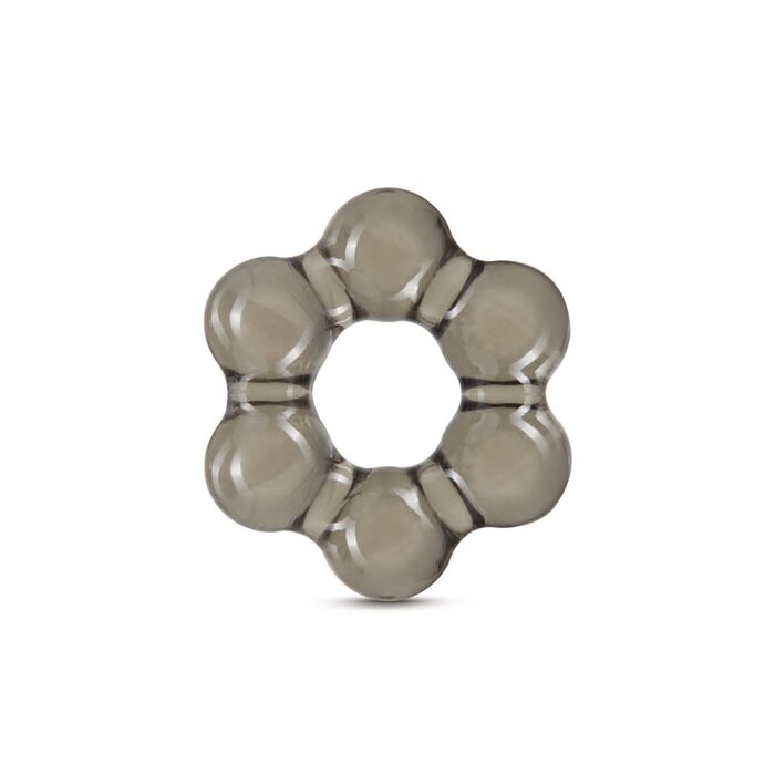 Stay Hard - Thick Bead Cock Ring - Black