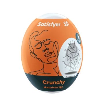 Satisfyer EGGCITED Self-Lubricating Masturbator Egg - SAVAGE