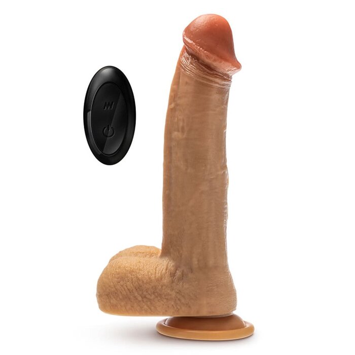 Dr. Skin - Dr. Philips 9" Vibrating and Thrusting Dildo