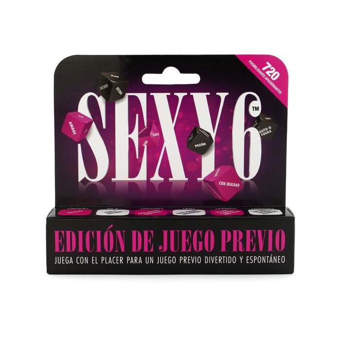 Sexy 6 Dice: Foreplay Edition (Spanish): Romantic Dice Game for Couples
