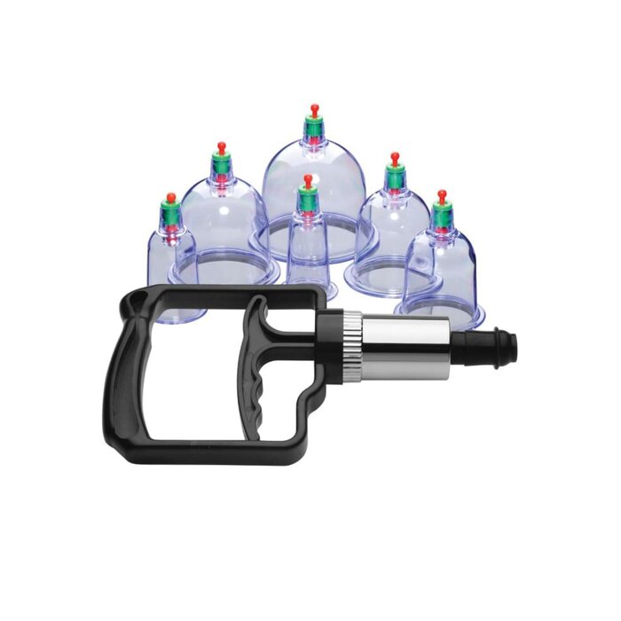 Sukshen 6 Piece Cupping Set with Acu-Points