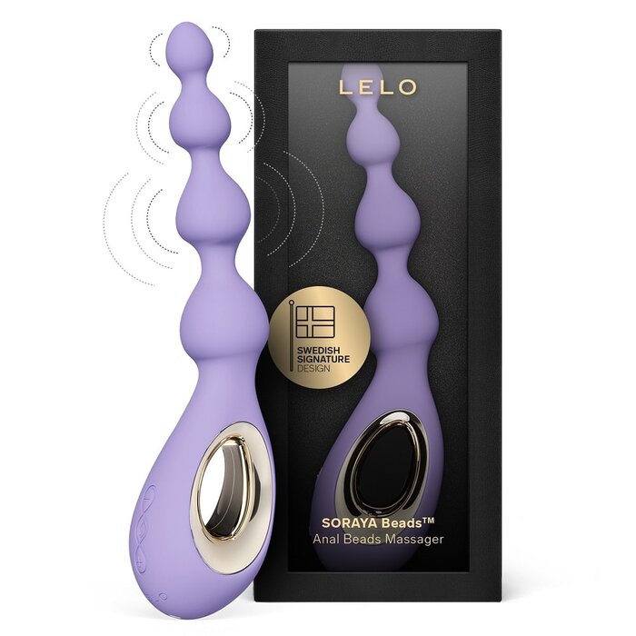 LELO Soraya Anal Beads Violet Dusk