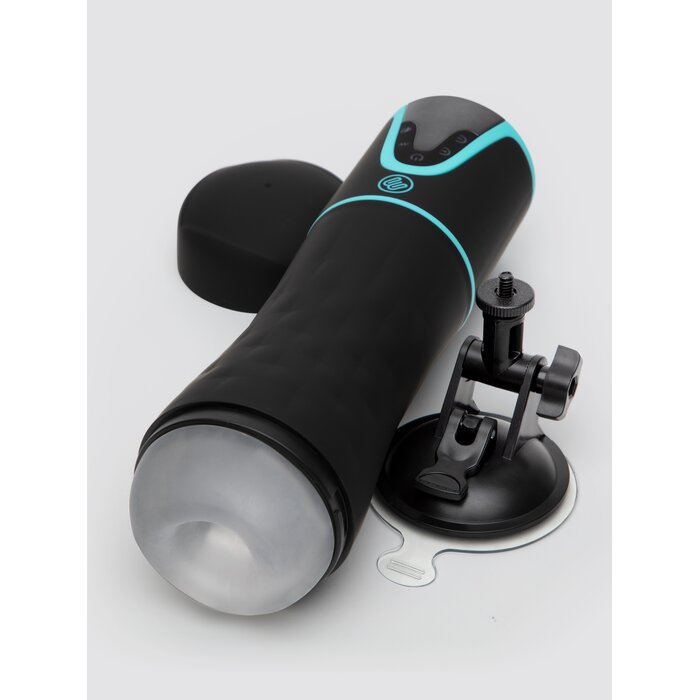 Blowmotion Hands-Free Real Feel Suction Masturbator - Black
