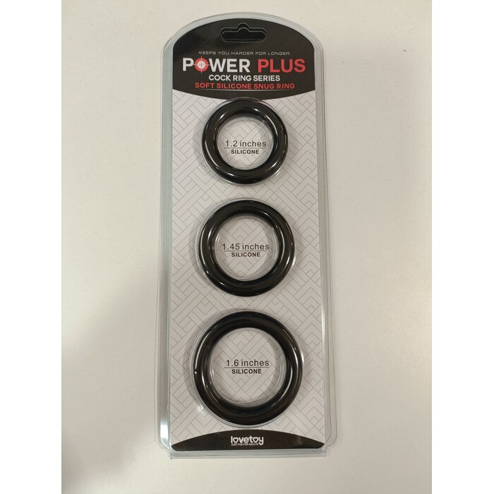 Power Plus Cock Ring Set