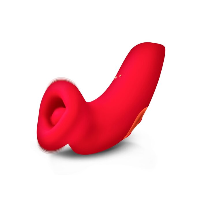 Lickgasm Plump Kiss Sucking and Vibrating Clitoral Stimulator