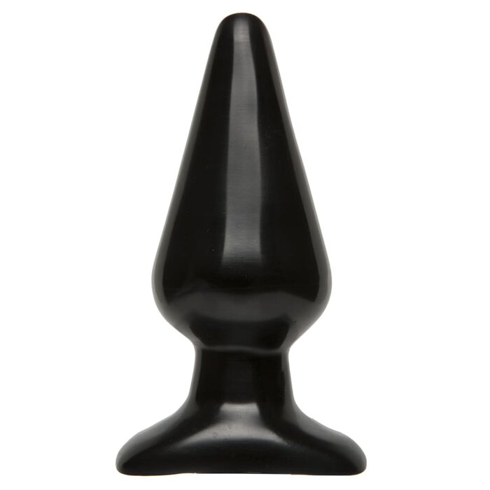 Classic Butt Plug - Smooth - Large - Black