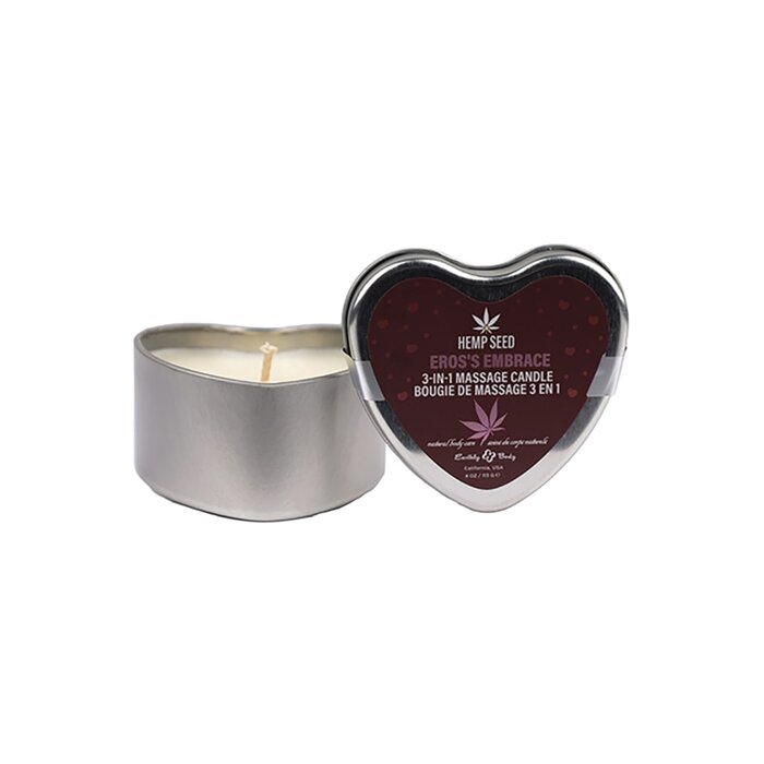3 in 1 Massage Heart Candle - Eros's Embrace