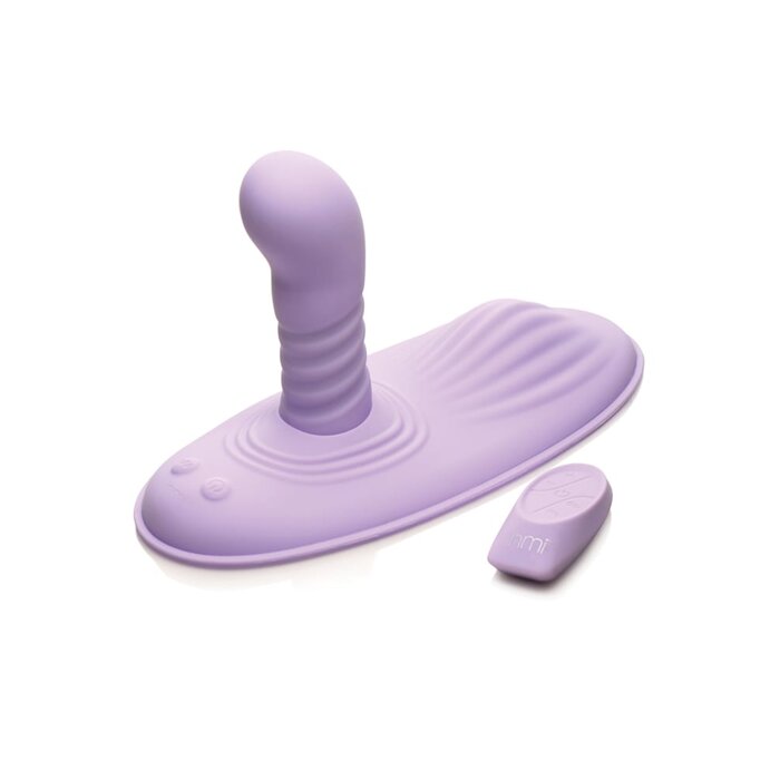 Thrust 'N' Grind Thrusting and Vibrating Silicone Grinder