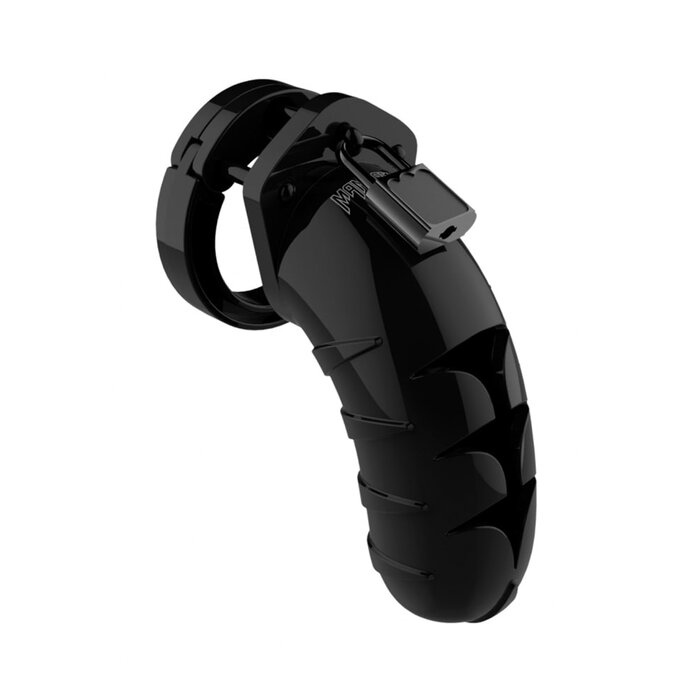 ManCage Model 04 Chastity 4.5" Cock Cage - Black