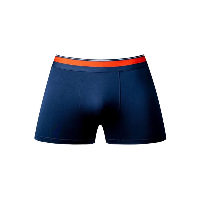 Soo Cumfy Navy Boxer Brief - Large