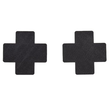 Black Cross Nipple Pasties