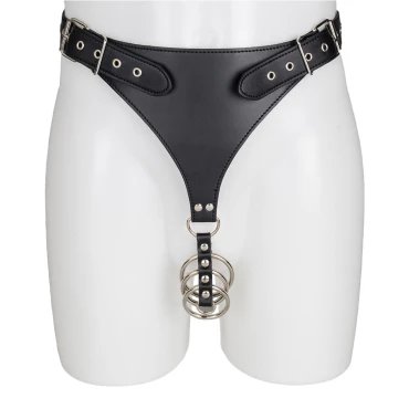 TopEdge Cock Ring Chastity Harness