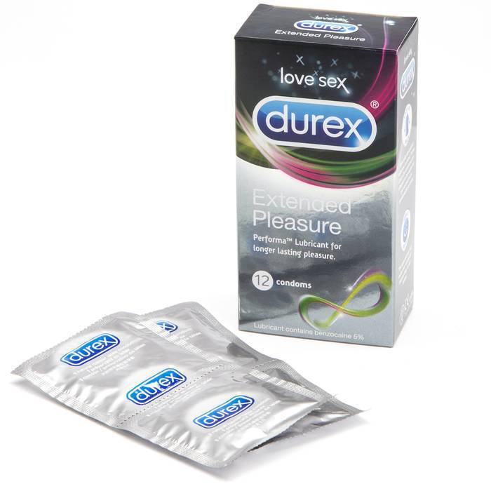 Durex Extended Pleasure Condoms (12 Pack)