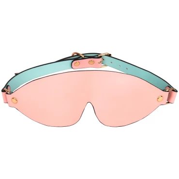 Candy Confession Luxury Baby Pink & Blue Blindfold