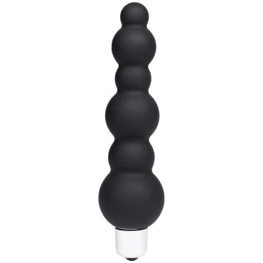 Bubble-P Beaded Anal Vibrator - 5.5 Inch