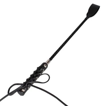 Retribution Lace Up Riding Crop - 23 Inch