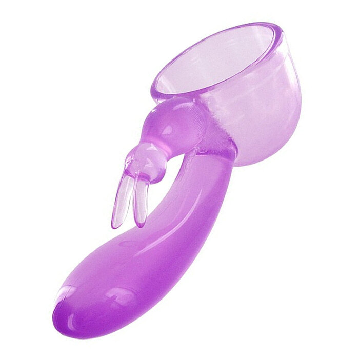 Wand Essentials Purple Rabbit Attachment