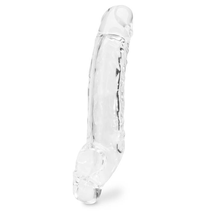 Lovehoney Mega Mighty 3 Extra Inches Clear Penis Extender with Ball Loop