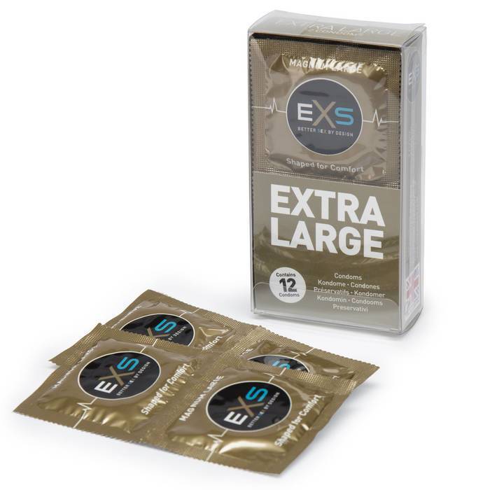 EXS Magnum Extra Large Condoms (12 Pack)