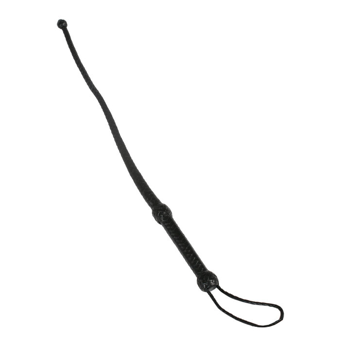 Leather Ball End Whip