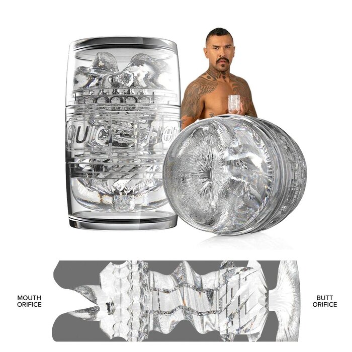 Fleshlight Quickshot Boomer Banks Mouth and Anal Realistic Gay Fleshlight