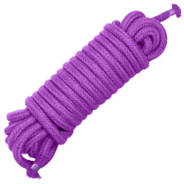 Luxury Purple Bondage Rope - 10m