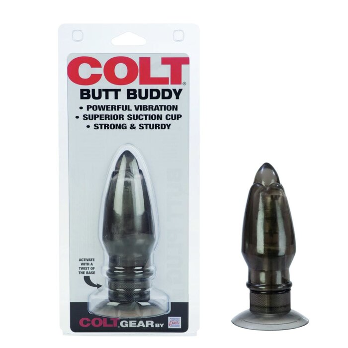 COLT Butt Buddy: Vibrating Suction Cup Butt Plug for Unmatched Anal Pleasure