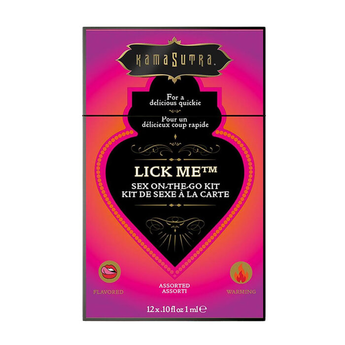 Kama Sutra Lick Me Sex to Go Kit