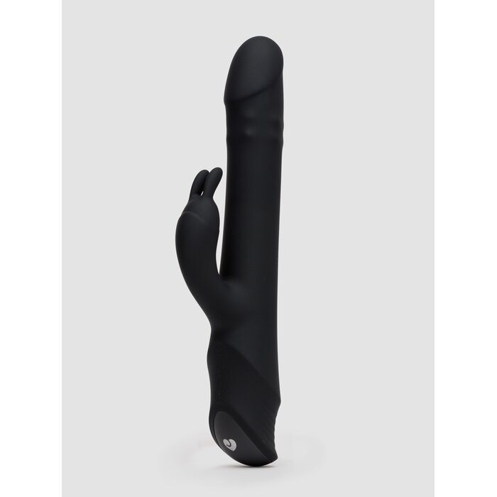 Lovehoney Love Thruster Rechargeable Thrusting Rabbit Vibrator - Black