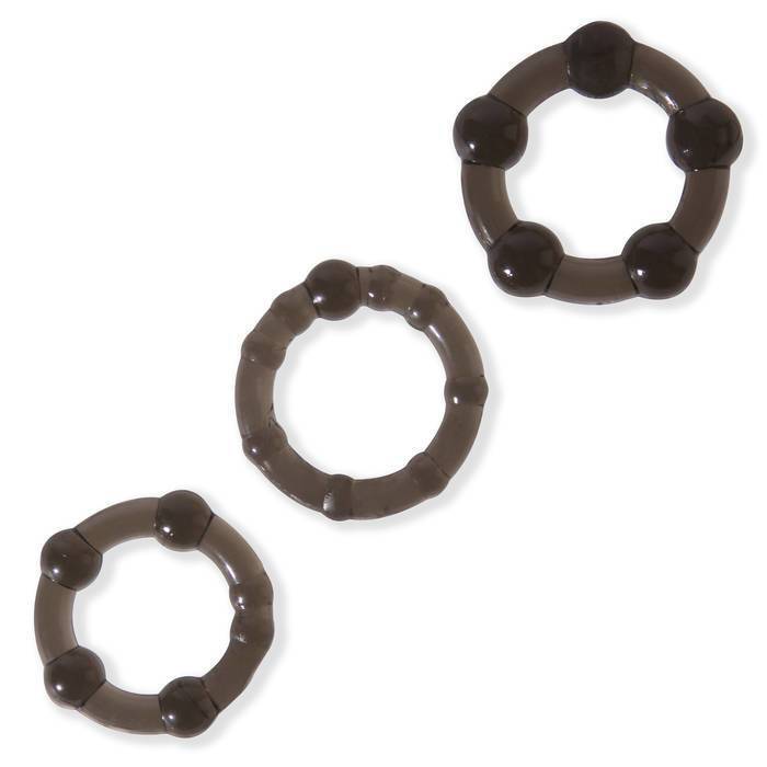 BASICS Triple Cock Ring Set (3 Pack)