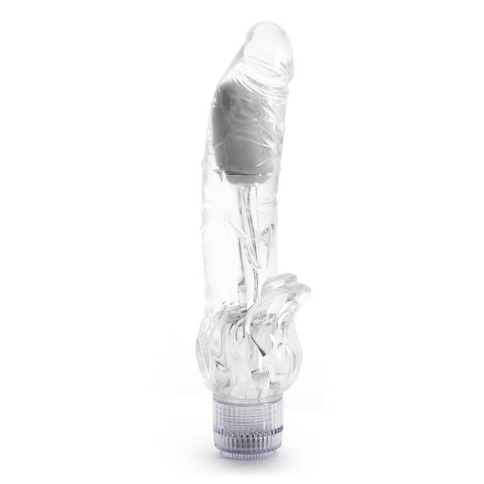 Lovehoney Triple Tickler Realistic Clear G-Spot Dildo Vibrator 5.5 Inch