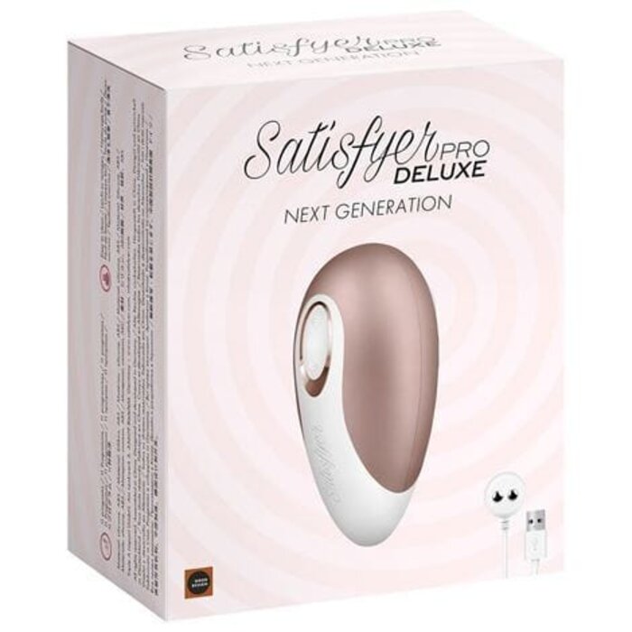 Satisfyer Pro Deluxe Next Gen Luxury Women's Vibrator with Pressure Wave Technology
