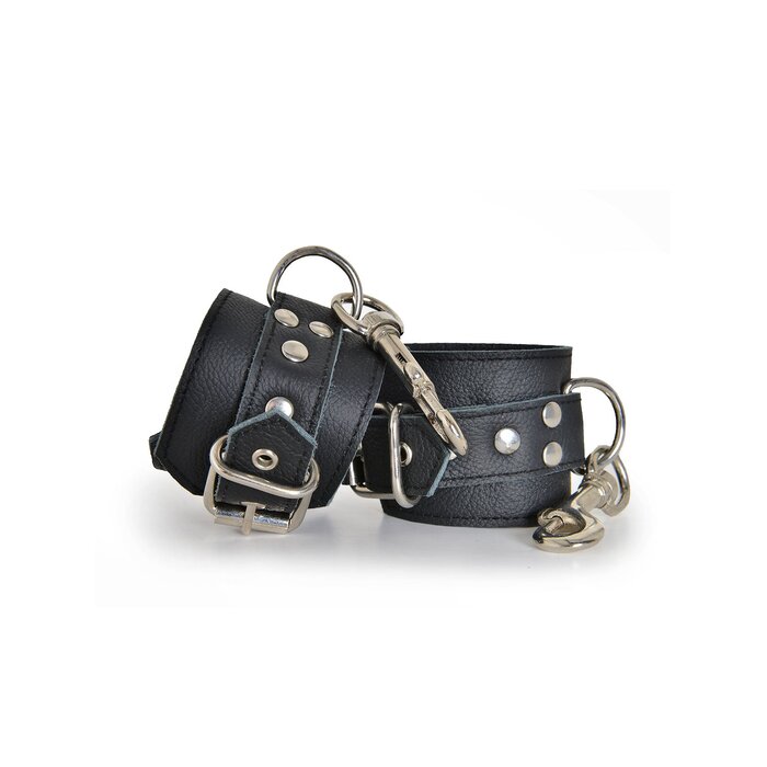 Matte Leather Wrist Cuffs