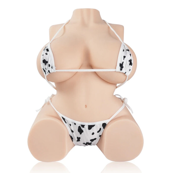 Nicole 2.0: 47.6LB Busty Lover With Big Boobs Adult Sex Doll - Fair without Tantabutt